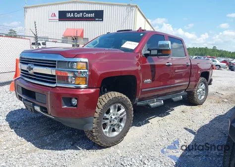 2015 Chevrolet Silverado K2500 High Country из США, поврежденный, VIN 1GC1KXE89FF574690